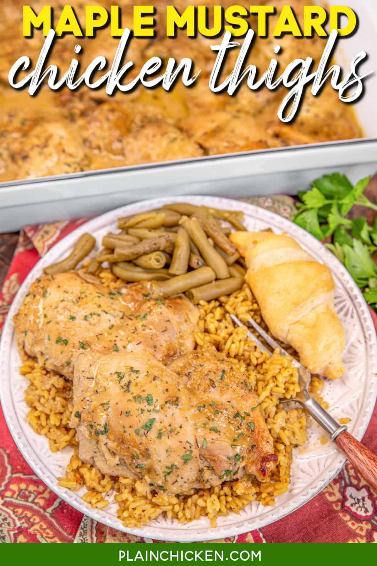 Master Sweet & Tangy Maple Mustard Chicken: Perfect Fall Flavors
